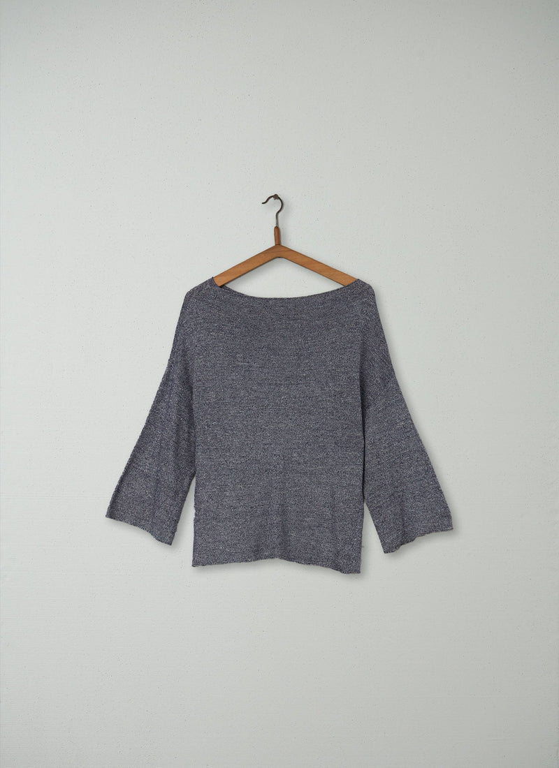 Reworn Julienas Sweater Size 10 (059) | Navy