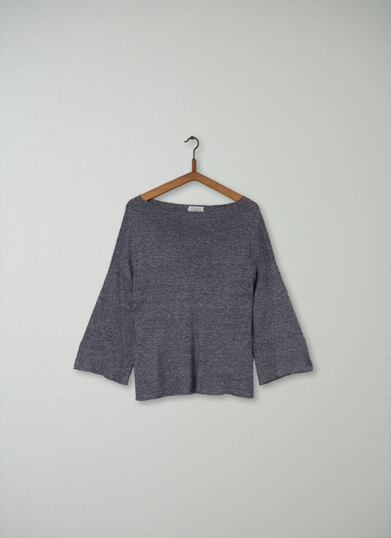 Reworn Julienas Sweater Size 10 (059) | Navy