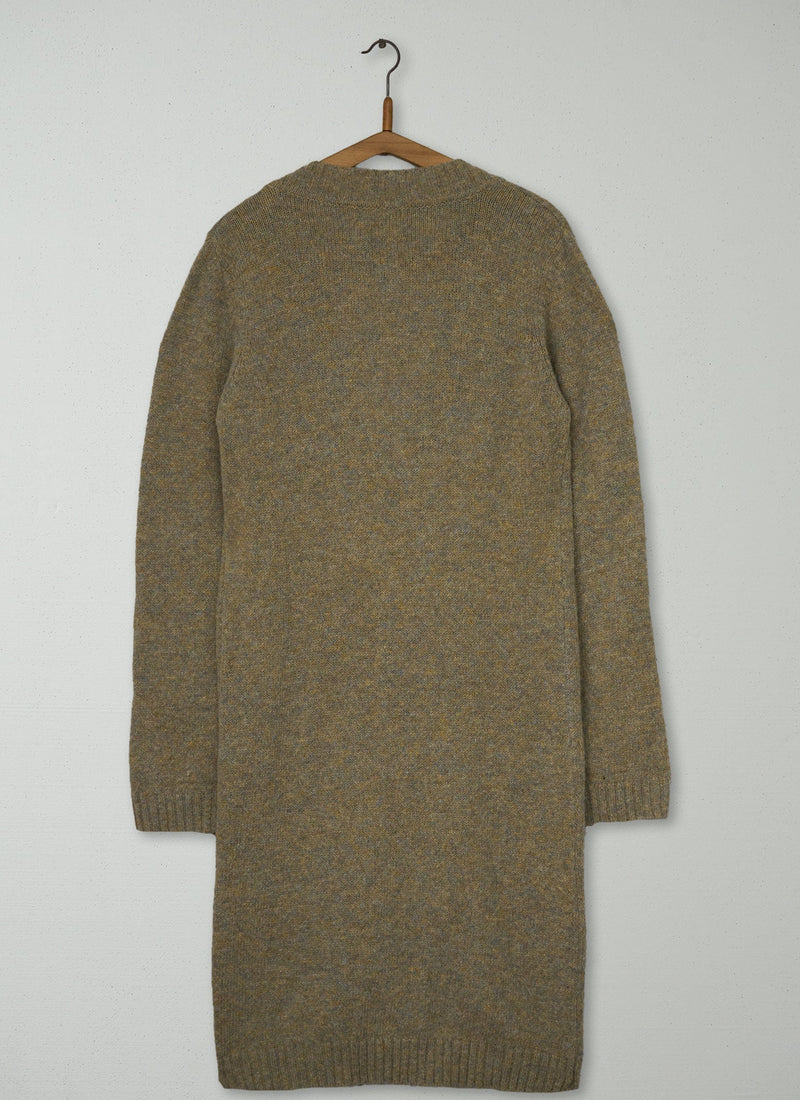 Reworn Shetland Wool Cardigan Size 10 (681) | Multi