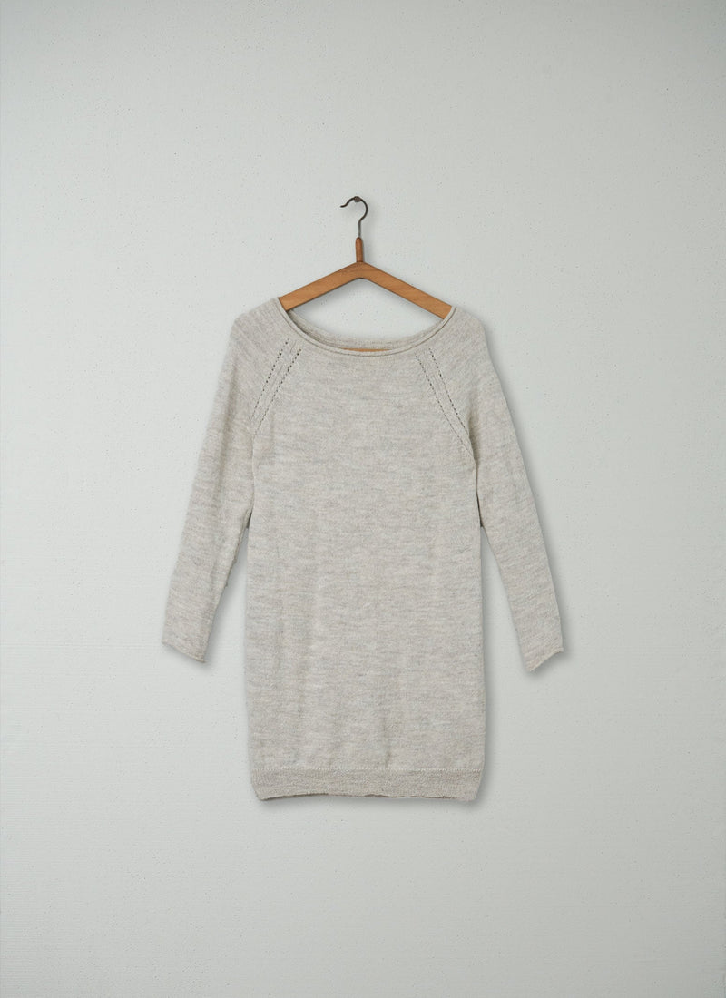 Reworn Raglan Tunic Size 6 (067) | Oat