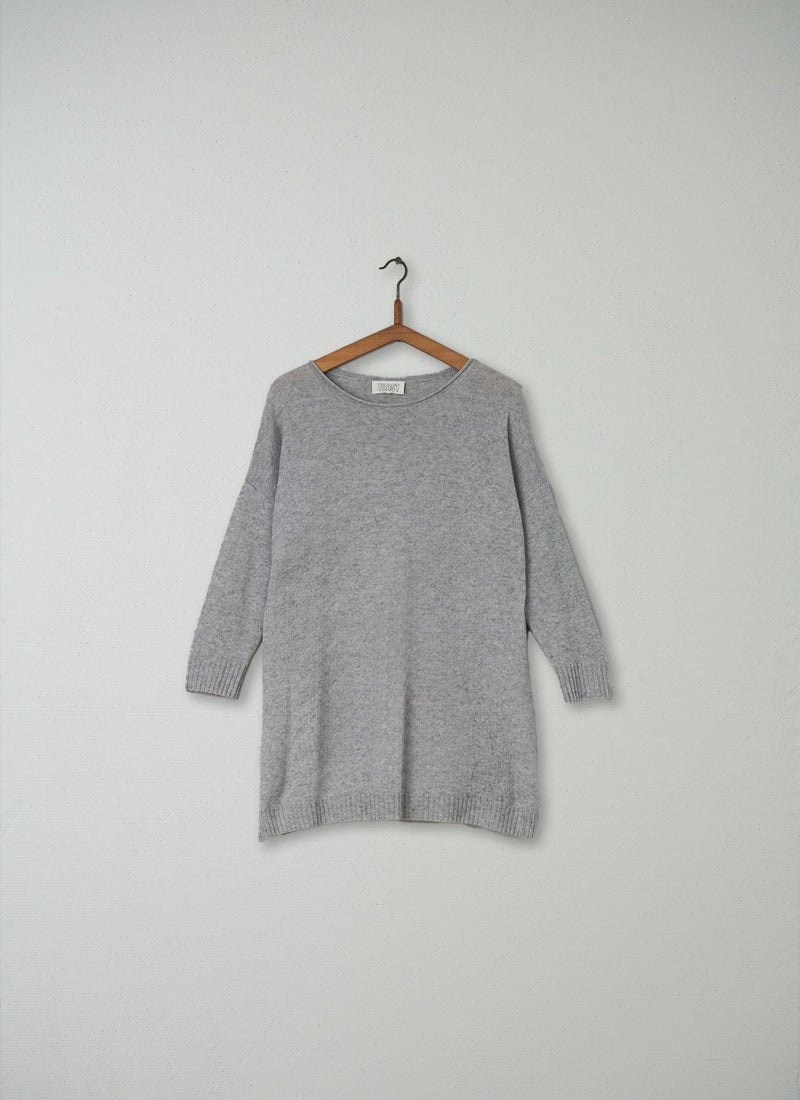 Reworn Boyfriend Pullover size 8 (058) | Grey