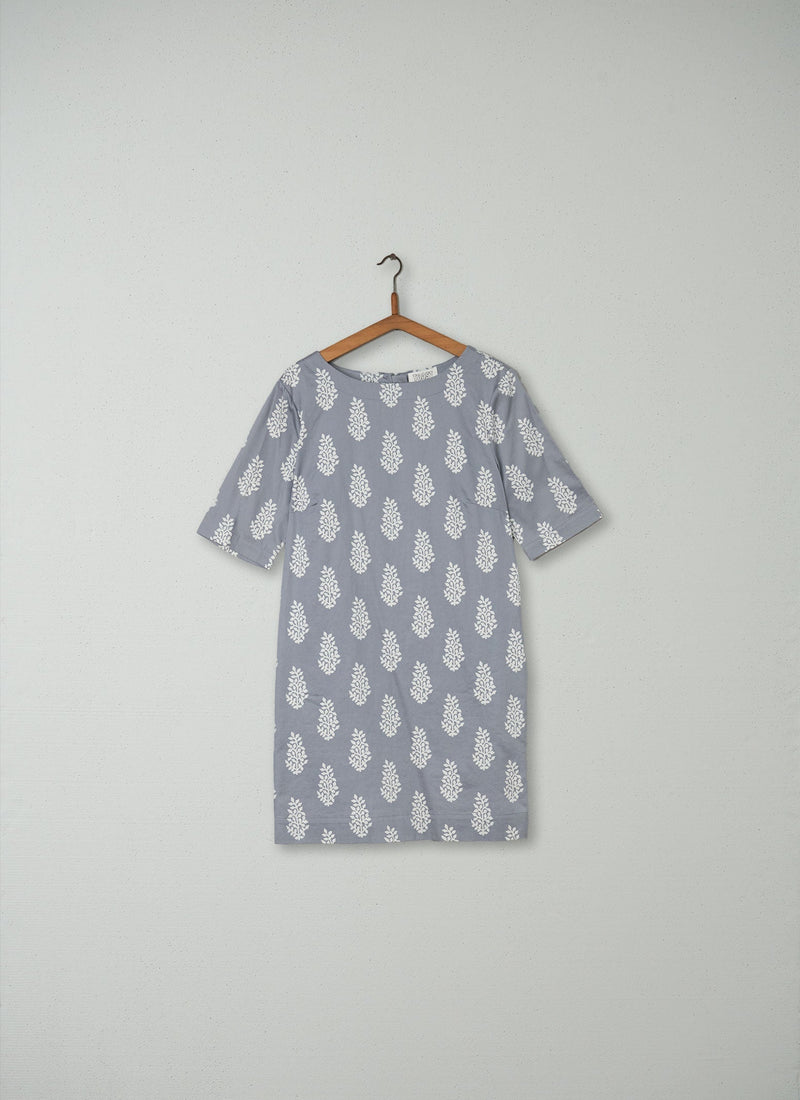 Reworn Karin Dress Size 12 (215) | Grey