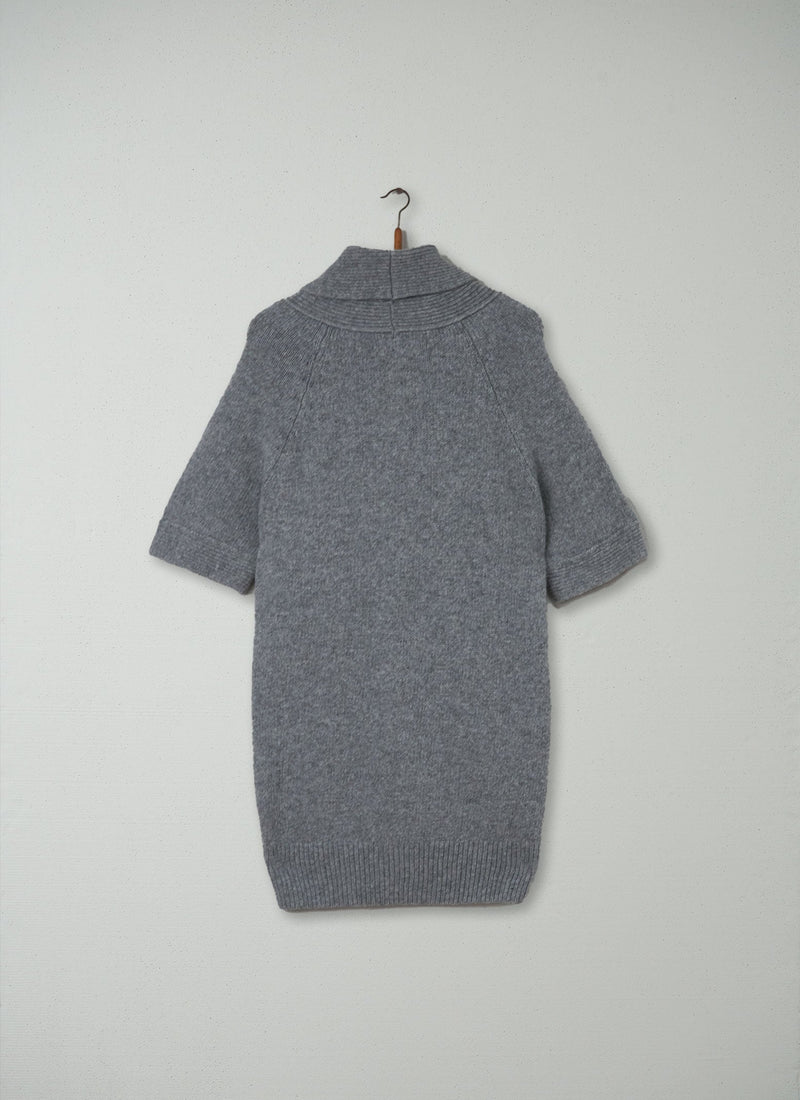 Reworn Cecile Tunic Size 10 (066) | Grey