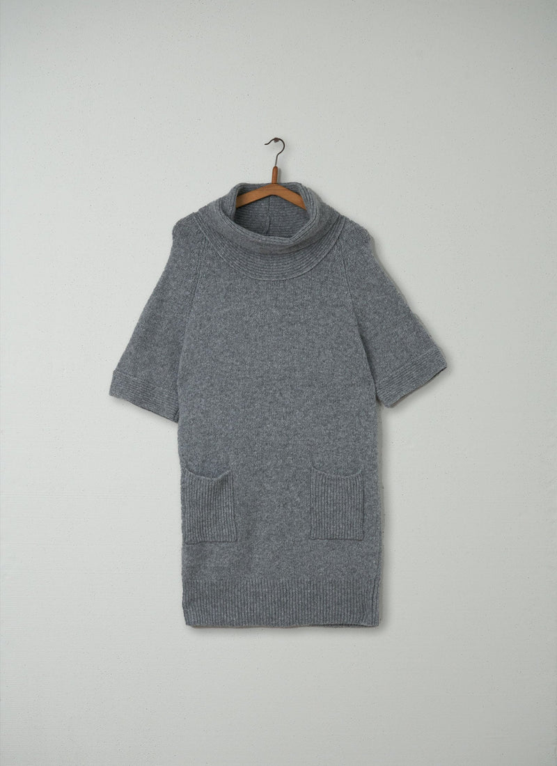 Reworn Cecile Tunic Size 10 (066) | Grey