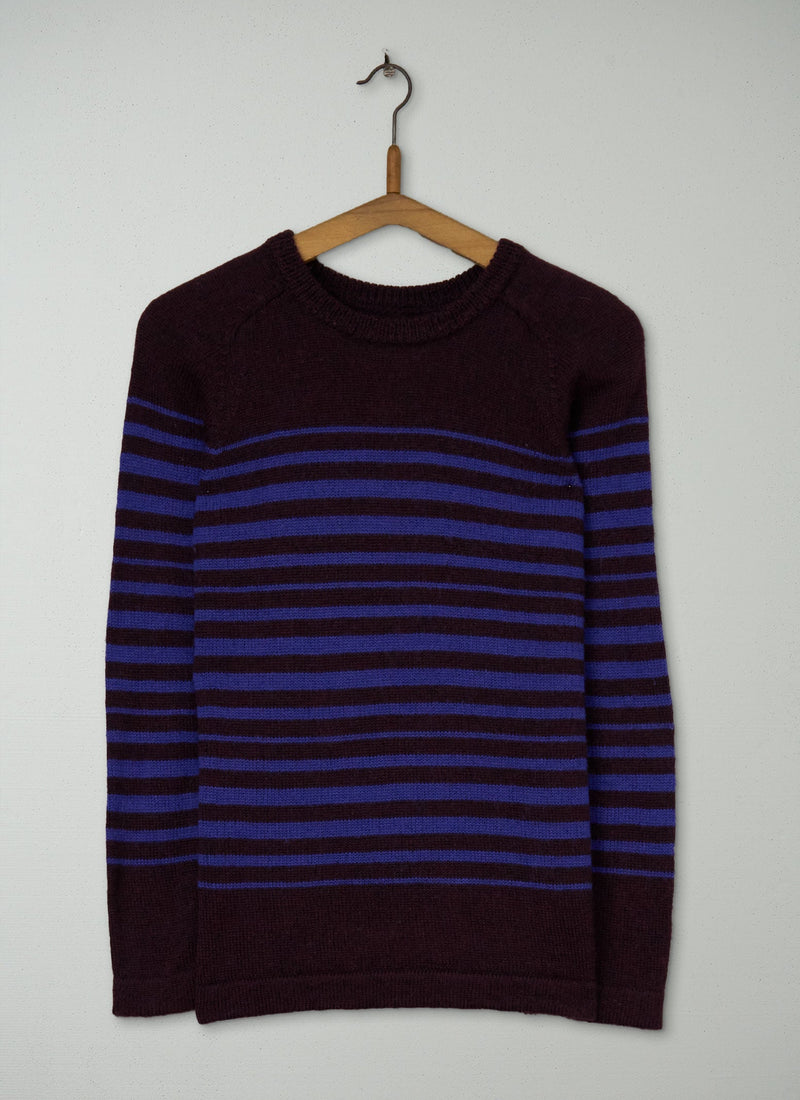 Reworn Edo Stripe Sweater Size 8 (371) | Multi