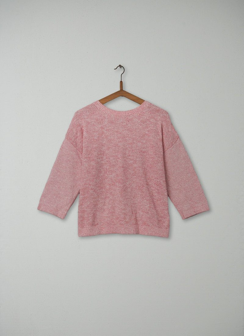 Reworn Totto Sweater Size 12 (040) | Red