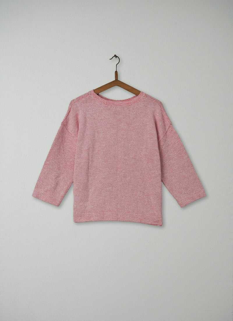 Reworn Totto Sweater Size 12 (040) | Red