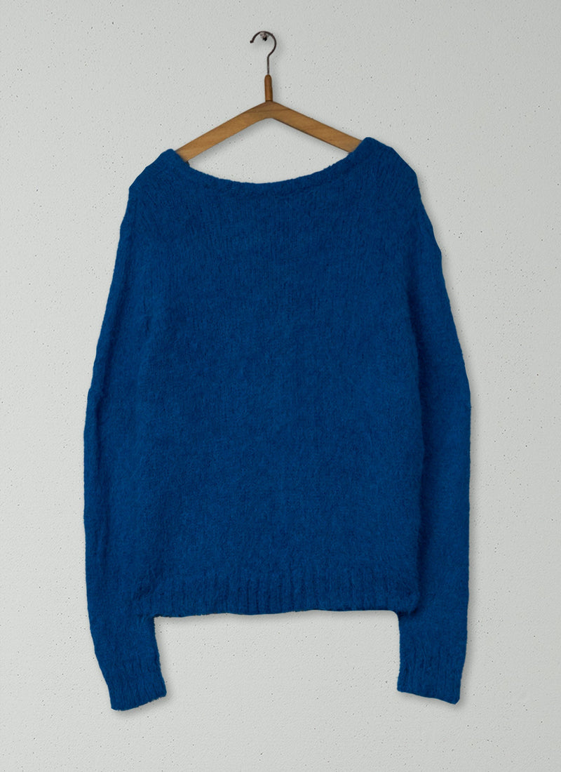 Reworn Suri Sweater Size XL (477) | Kingfisher