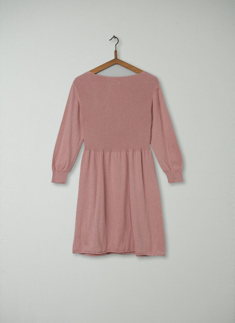 Reworn Pima Tunic Size 12 (047) | Dusty Pink