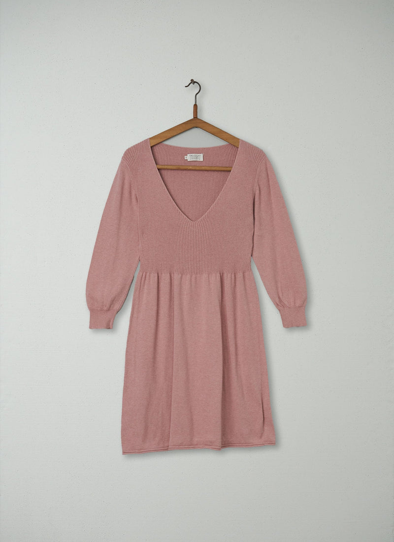 Reworn Pima Tunic Size 12 (047) | Dusty Pink
