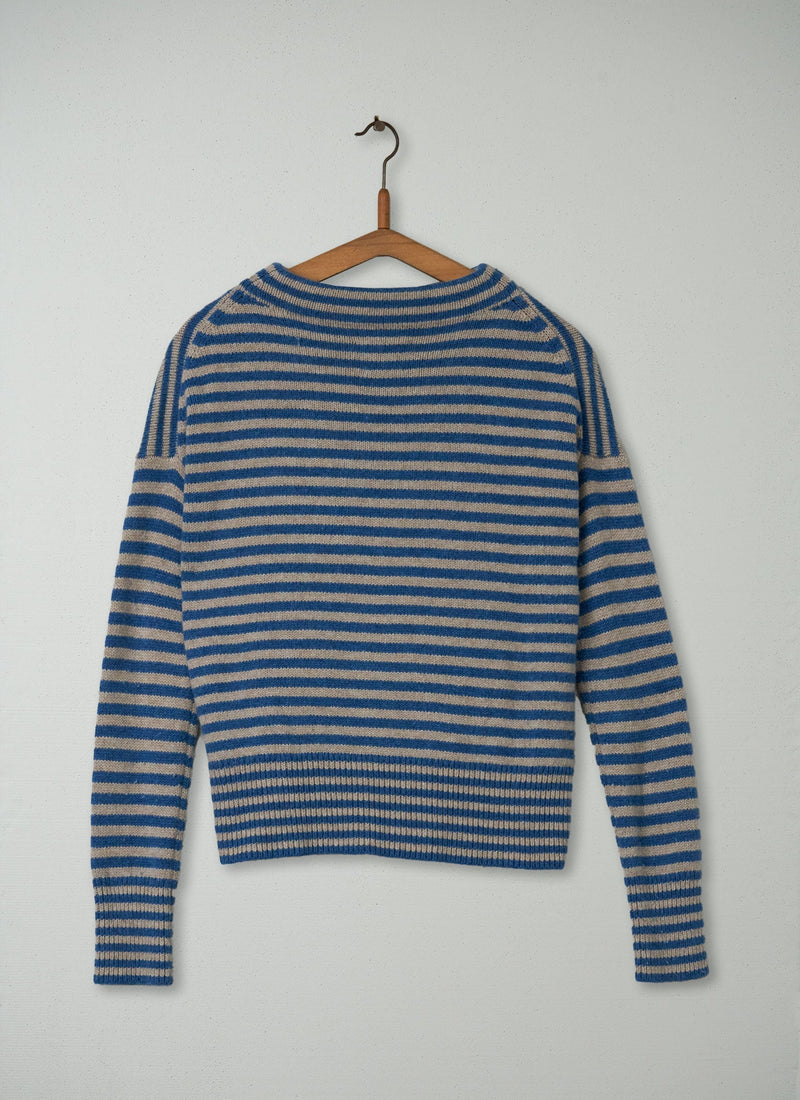 Reworn Stripe Wool Cashmere Sweater Size XS (097) | Multi