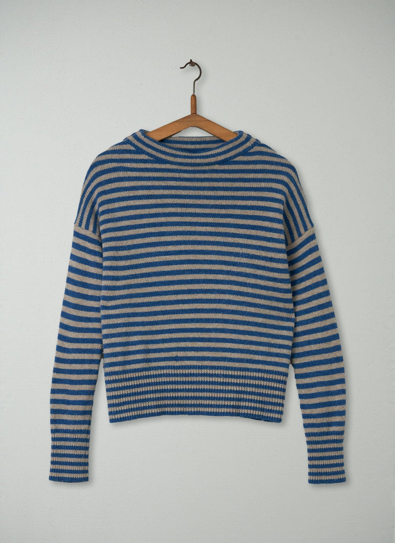 Reworn Stripe Wool Cashmere Sweater Size XS (097) | Multi