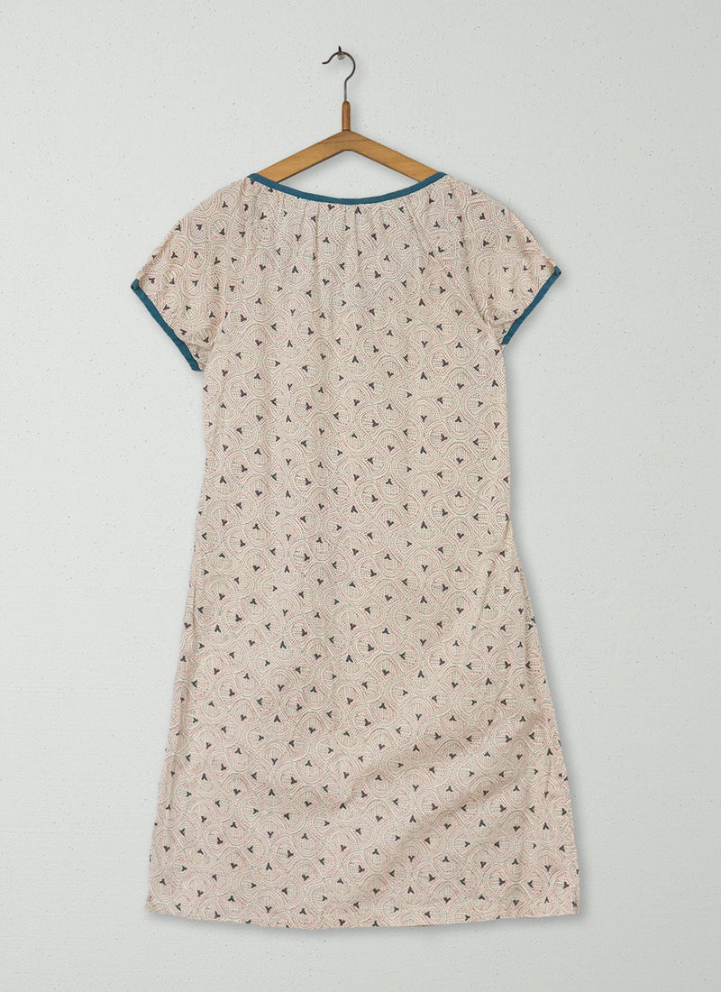 Reworn Kantha Print Nightie Size 12 (134) | Multi