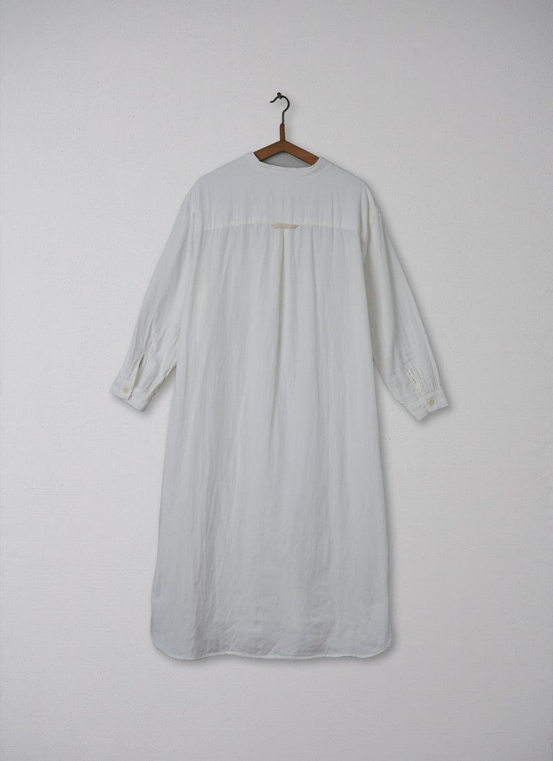 Reworn Cotton Nightdress Size L (004) | Parchment