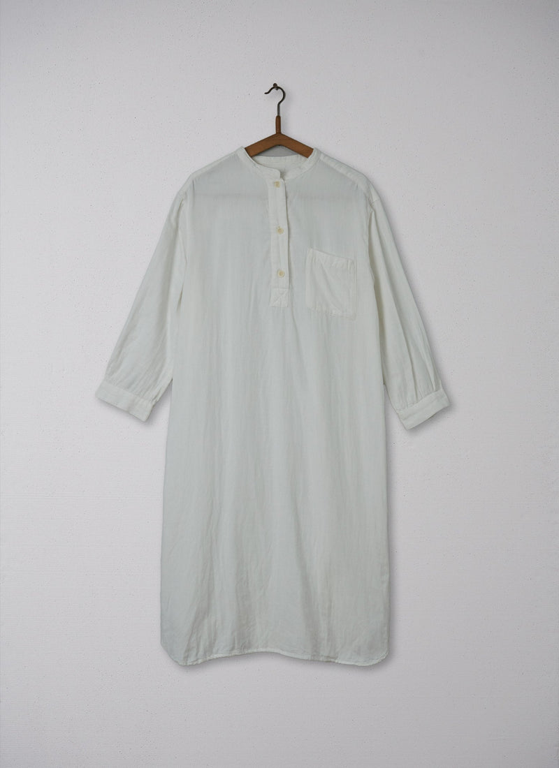 Reworn Cotton Nightdress Size L (004) | Parchment