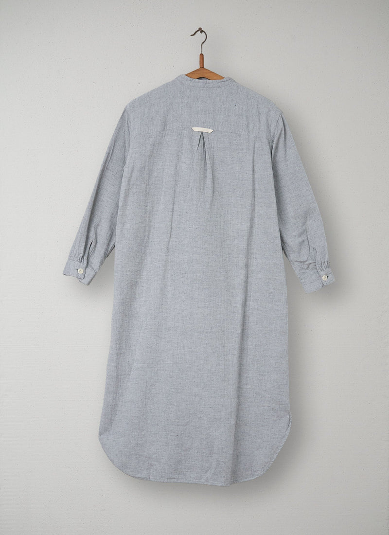 Reworn Cotton Nightie Size XS (003) | Grey Melange
