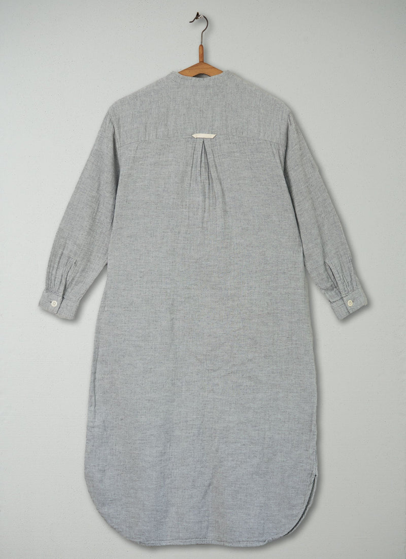 Reworn Cotton Nightie Size XS (028) | Grey Melange