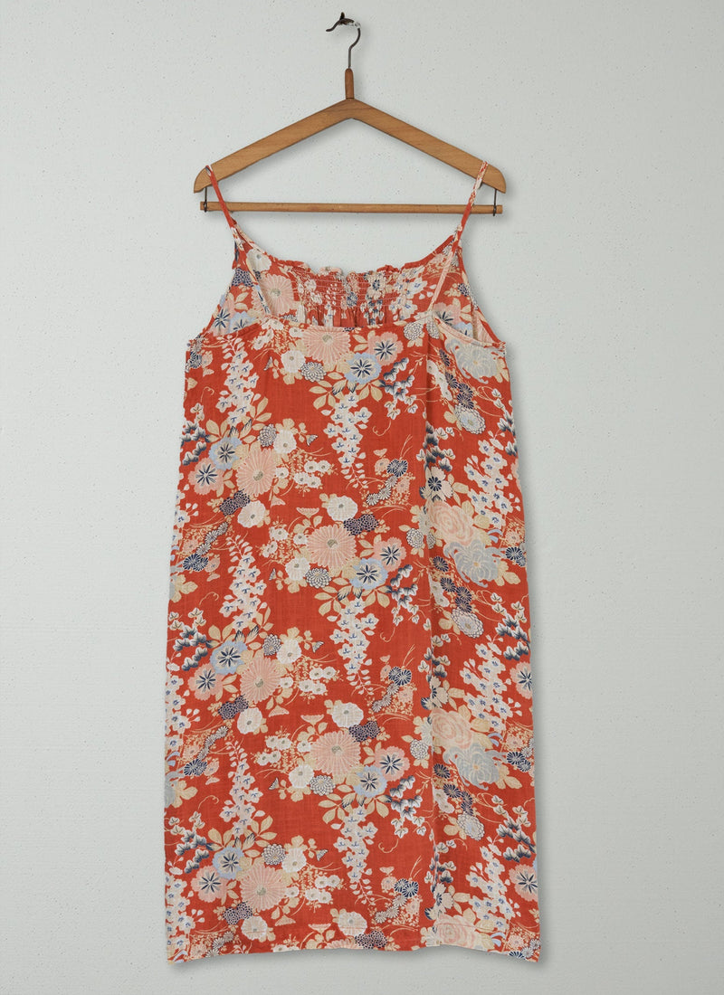 Reworn Sakura Cotton Nightdress Size M (033) | Papaya