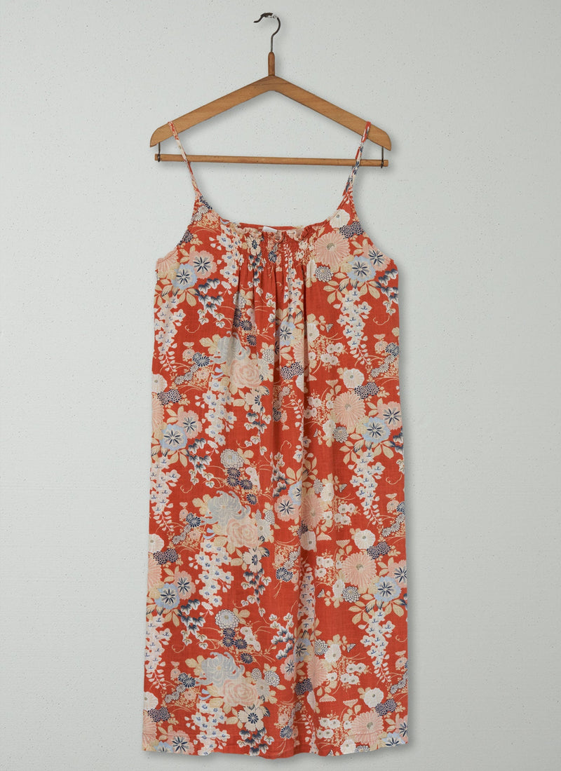Reworn Sakura Cotton Nightdress Size M (033) | Papaya
