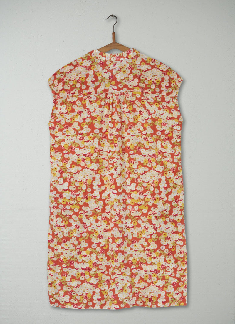 Reworn Kisawa Print Nightie Size XS (037) | Multi