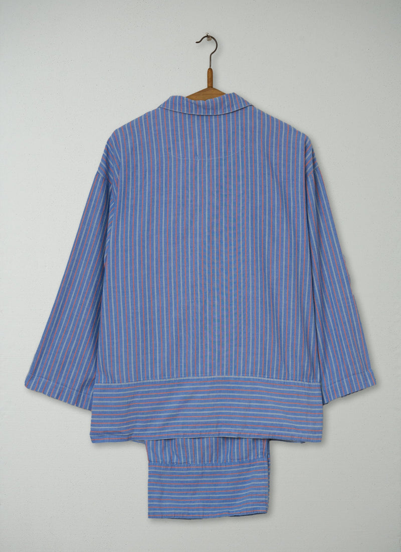 Reworn Stripe Dobby Pyjamas Size S (227) | Multi