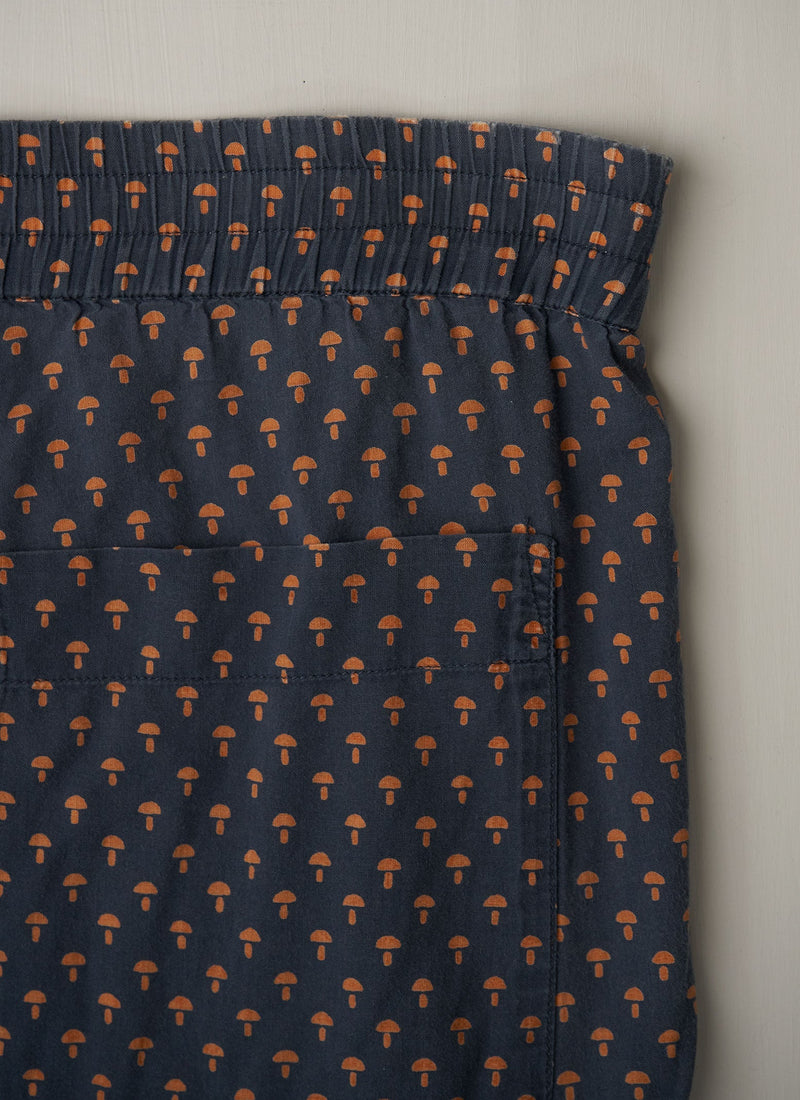 Reworn Mushroom Print Trousers Size 8 (320) | Multi
