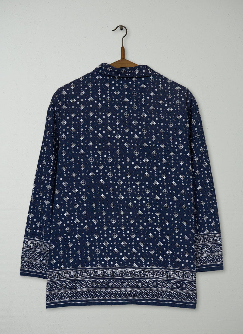 Reworn Anda Print PJ Shirt Size L (200) | Multi