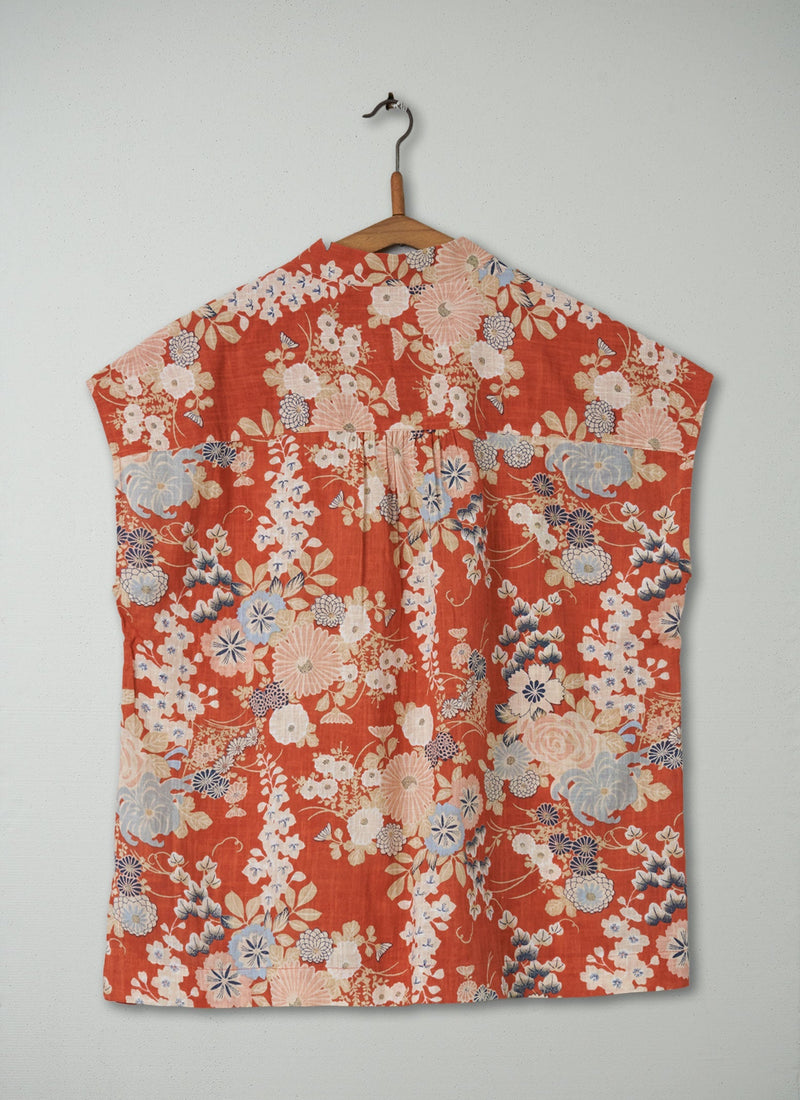 Reworn Sakura PJ Top Size S (214) | Multi