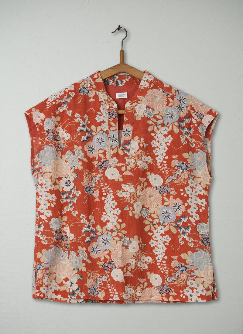 Reworn Sakura PJ Top Size S (214) | Multi