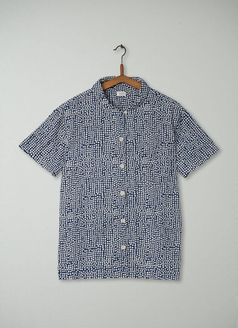Reworn Block Print PJ Top Size M (170) | Multi