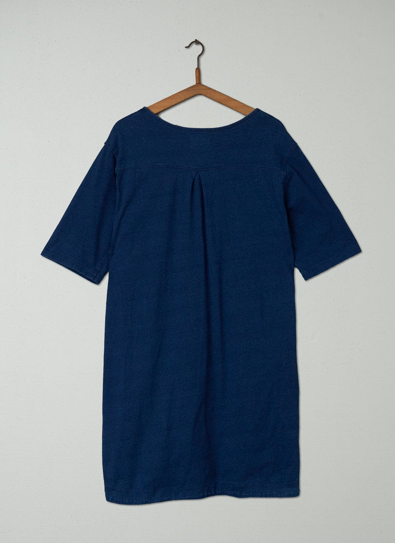 Reworn Washed Indigo Tunic Size 16 (292) | Indigo