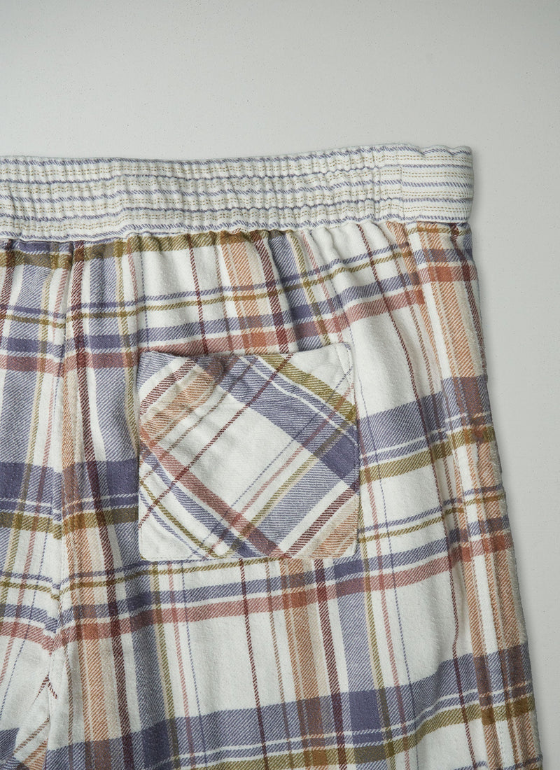Reworn Sided Flannel PJ Trousers Size 14 (017) | Multi
