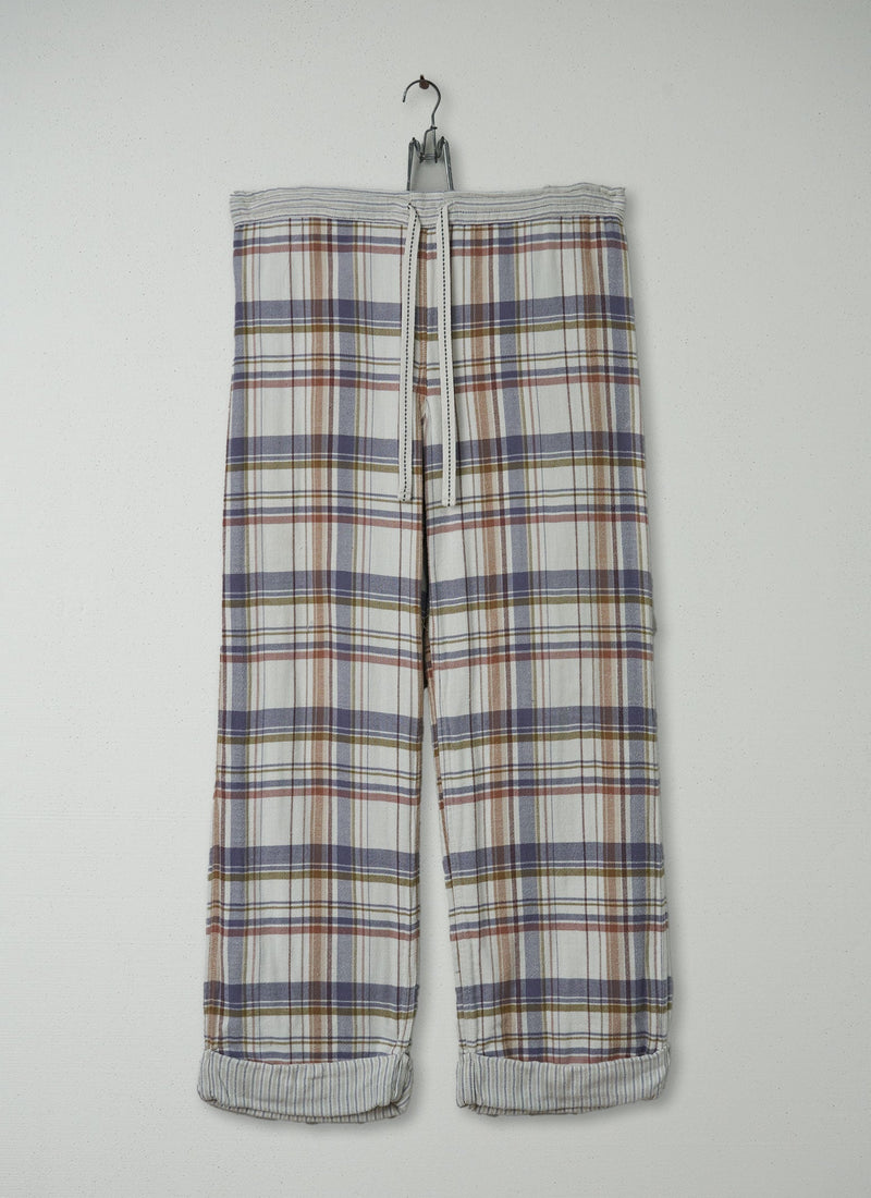 Reworn Sided Flannel PJ Trousers Size 14 (017) | Multi