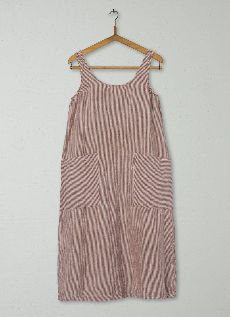 Reworn Linen Sun Dress Size XS (1140) | Multi