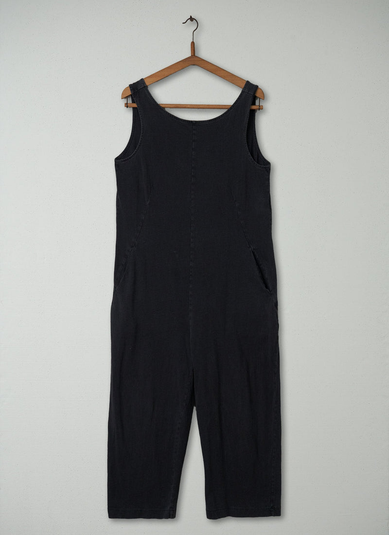 Reworn Lydia Jumpsuit Size S (226) | Washed Black