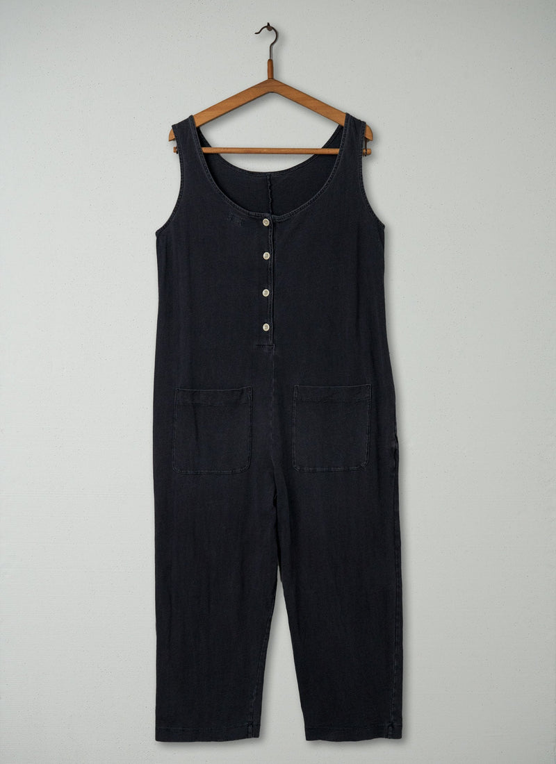 Reworn Lydia Jumpsuit Size S (226) | Washed Black