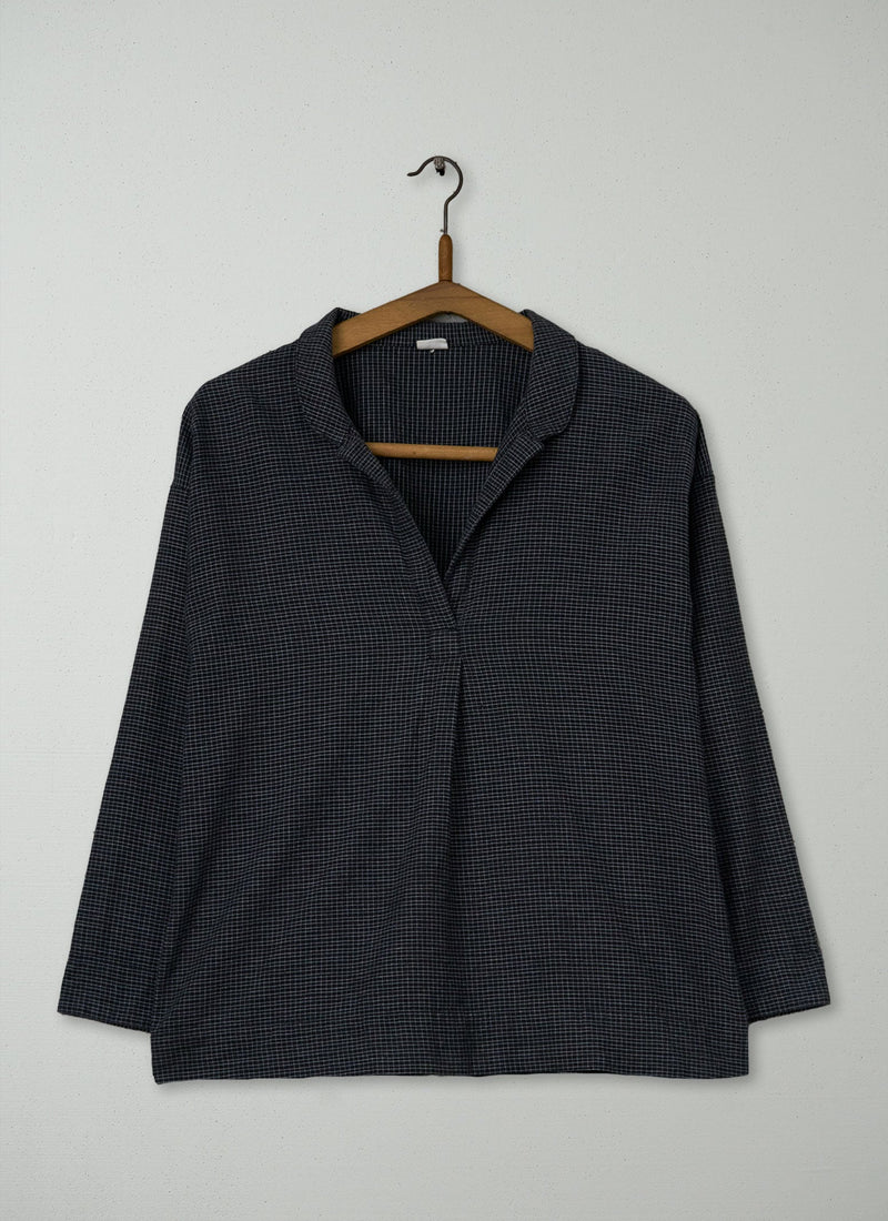 Reworn Cotton Cashmere Kaftan Top Size S (932) | Multi