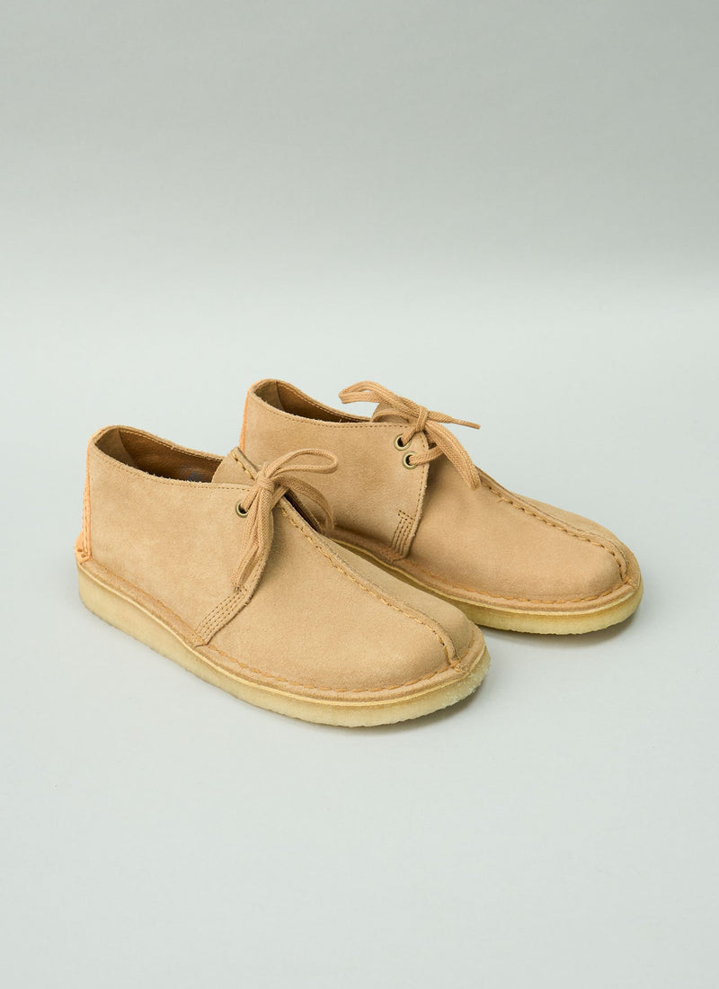 Reworn Clarks Original Desert Trek Size 4 (420) | Light Tan