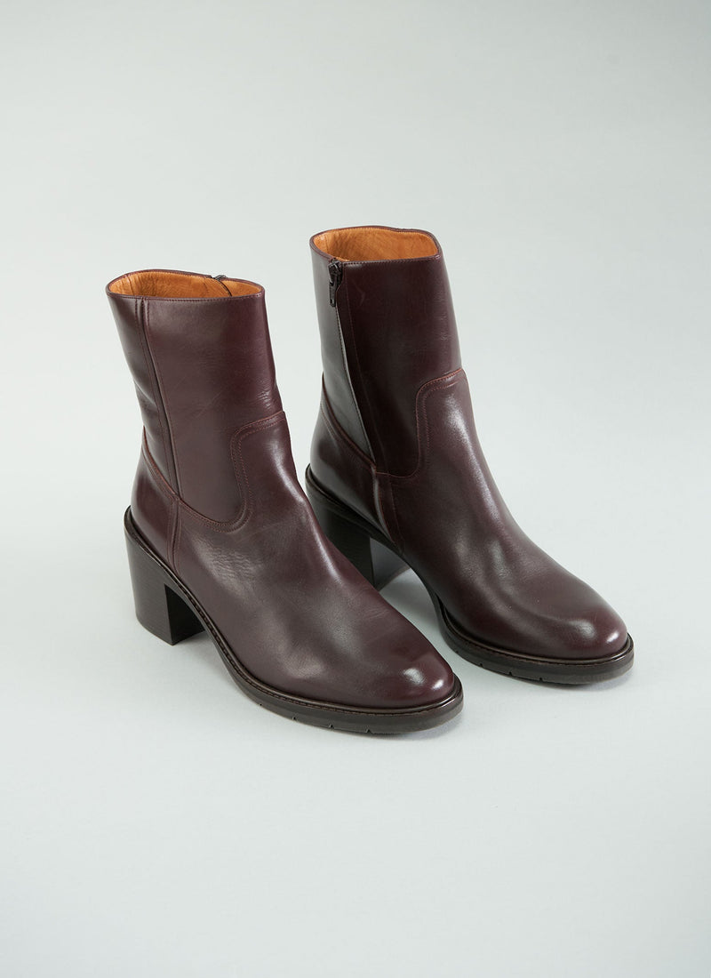 Reworn Chie Mihara Boot Size 40 (091) | Burdeos