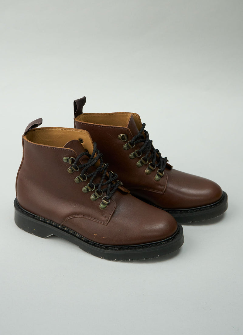 Reworn Solovair Boots Size 5 (465) | Brown