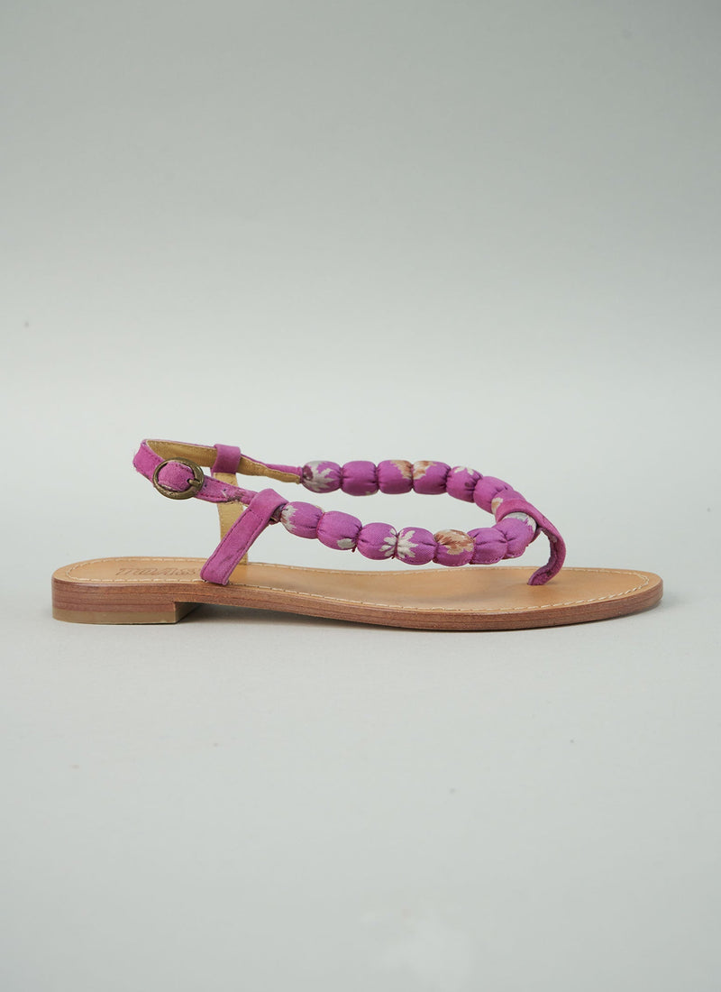 Reworn Print Sandals Size 39 (083) | Multi
