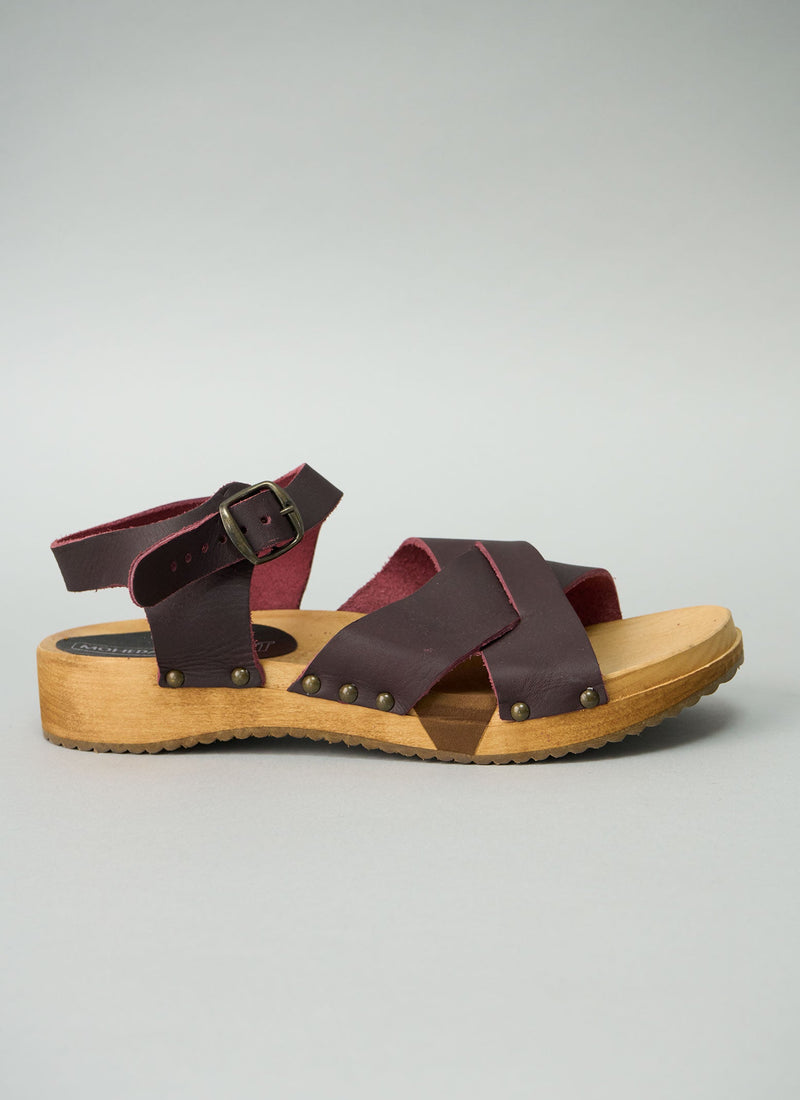 Reworn Moheda Sandals Size 37 (649) | Wine