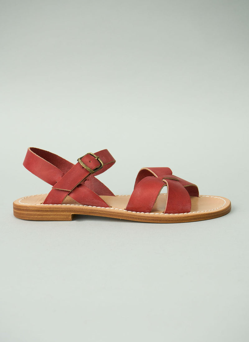 Reworn La Botte Gardiane Pac Sandals Size 36 (743) | Red
