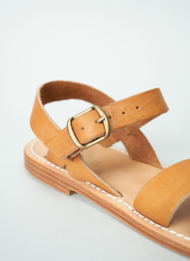 Reworn Pac Sandals Size 36 (013) | Tan