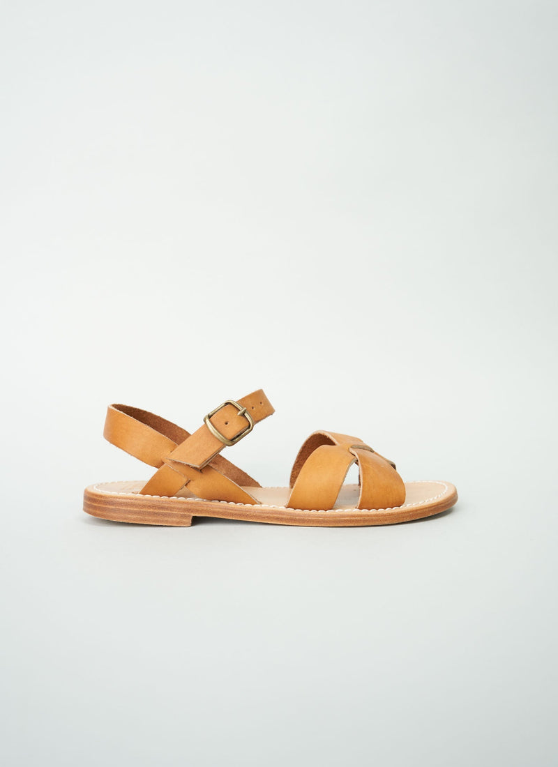 Reworn Pac Sandals Size 36 (013) | Tan
