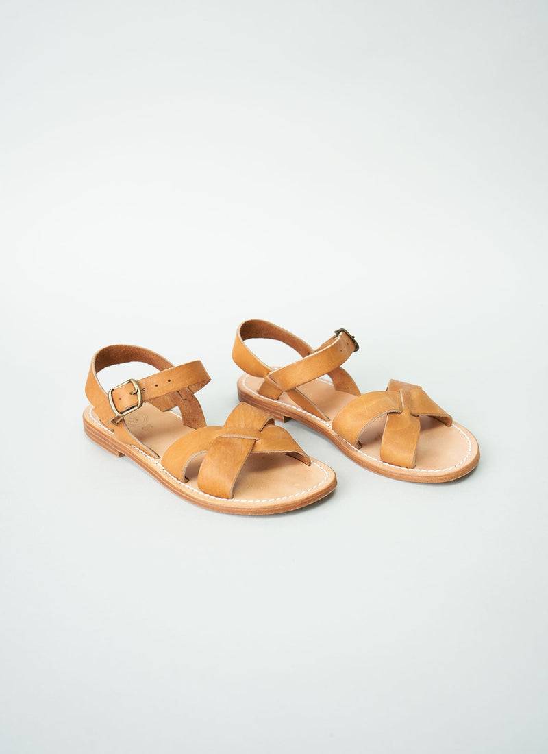 Reworn Pac Sandals Size 36 (013) | Tan