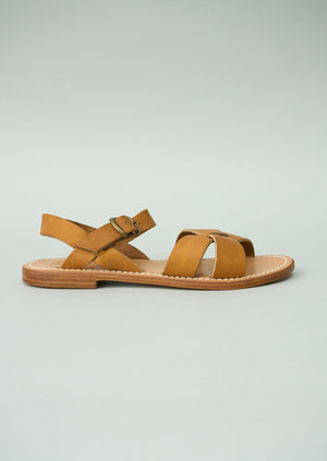 Reworn La Botte Gardiane Pac Sandals Size 36 (320) | Tan