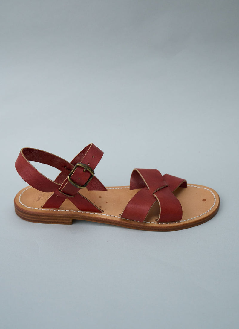 Reworn La Botte Gardiane Pac Sandals Size 39 (644) | Red