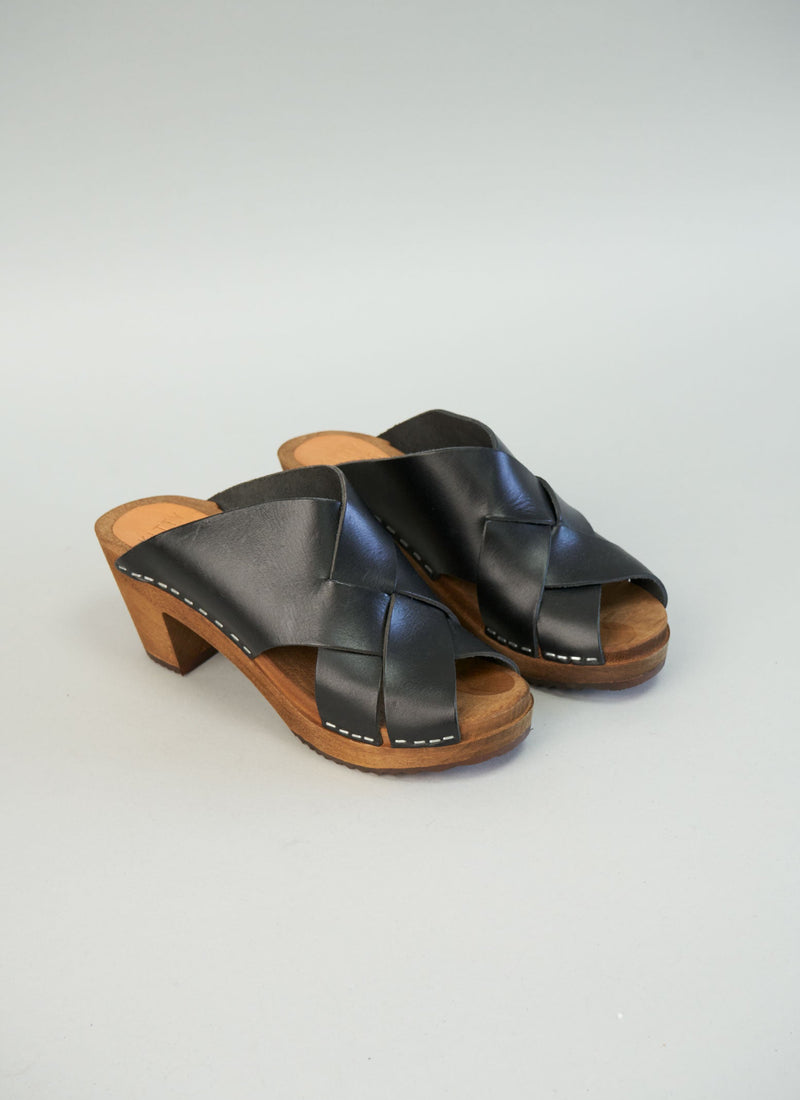 Reworn Kitty Clogs Size 37 (077) | Onyx