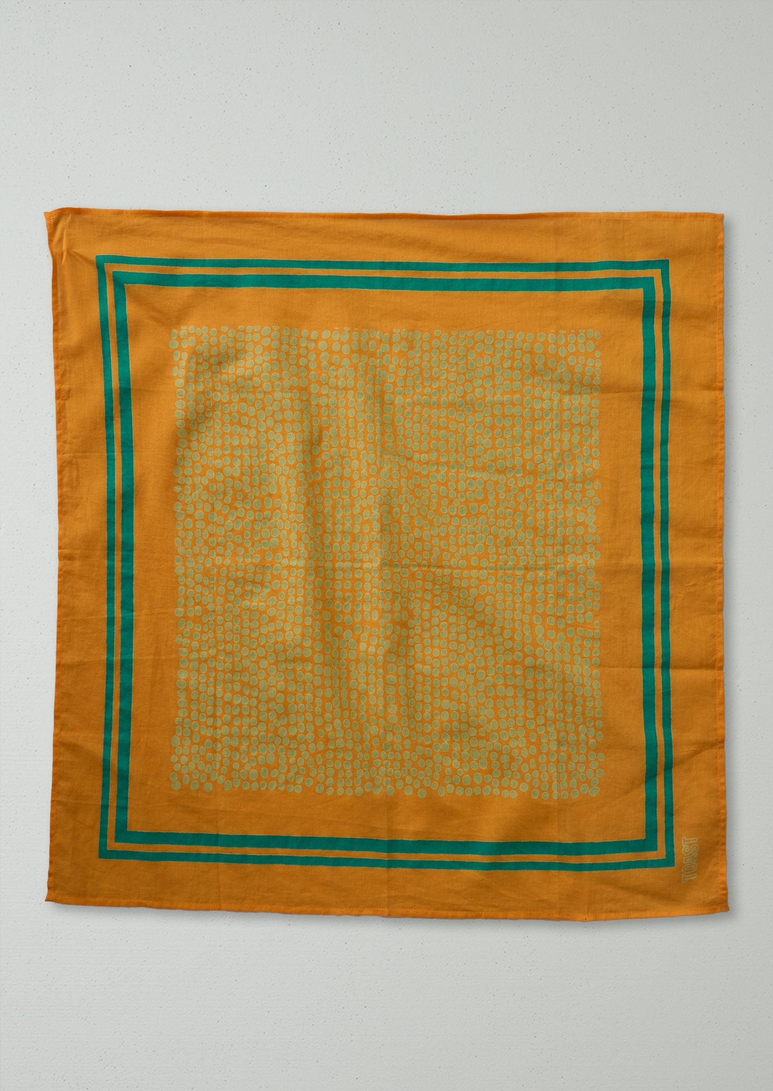 Reworn Spot Block Print Bandana (047) | Multi